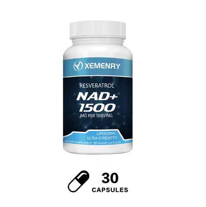 Suplemento Resveratrol NAD+ - Energía Celular y Antienvejecimiento