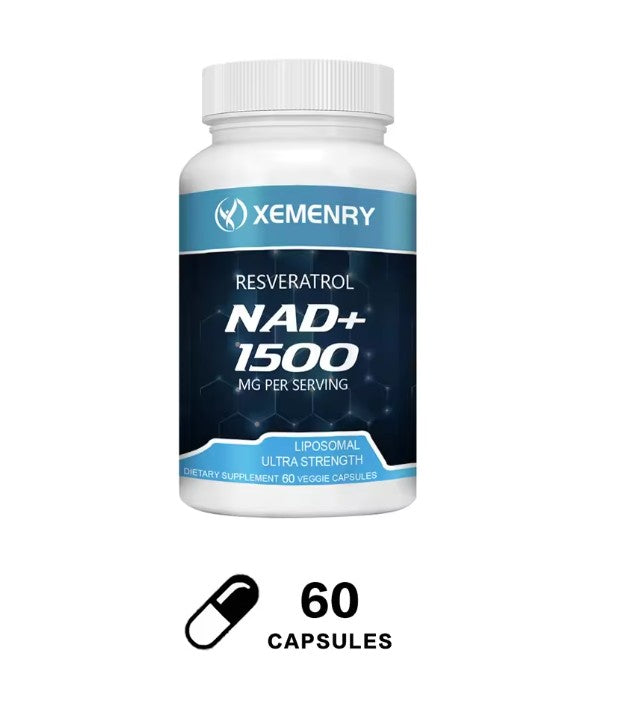 Suplemento Resveratrol NAD+ - Energía Celular y Antienvejecimiento